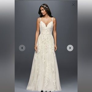 Wedding Dress A-line Sweetheart Size 8 Medium NWT